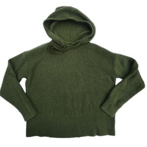 Lucky Brand Knit Sweater; size small; army green